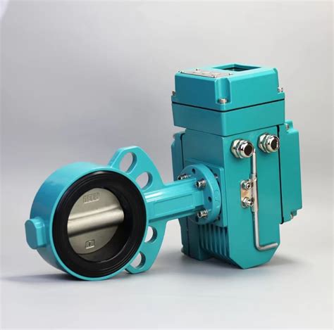 Motor Automatic Control Electric Motorized Motor Operated Electric Actuator Butterfly Valve