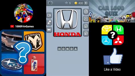 Car Logo Quiz Level 1 Youtube