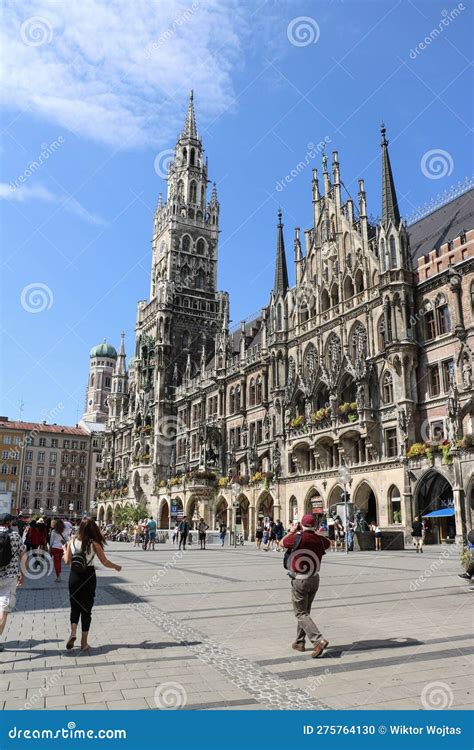 Marienplatz, Munich, Germany Editorial Image - Image of german, land ...