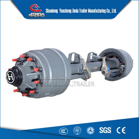 China Factory Direct Selling 16 20 Tons Axles Use In Semi Trailer