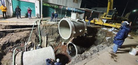 Conagua Repara Fuga En Tultepec Que Dej Sin Agua A Mil Personas En