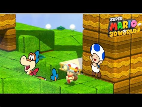 Explorando O Capit O Toad E Nadando O Plessie Super Mario D