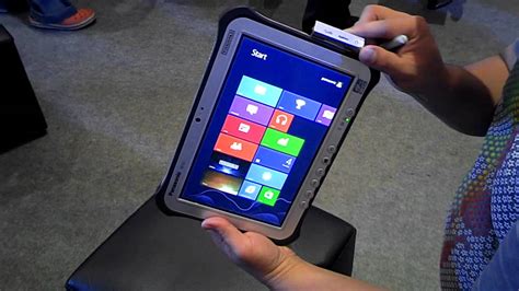 Preview : Panasonic Toughpad FZ-G1 Full Rugged - YouTube