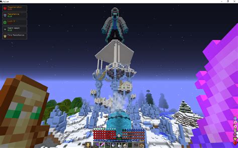 After a long while of searching around ice biomes, I finally found this beauty in RLCraft ...