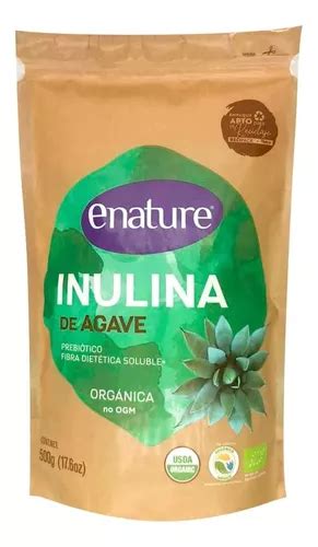 Inulina De Agave Orgánico Enature 500gr Prebiótico Fibra MercadoLibre