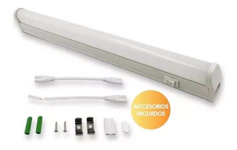 Listón Tubo Led Bajo Alacena 12w Con Tecla Interruptor 90cm en venta en