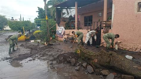 Sedena activa Plan DN III E en Ecuandureo tras desbordamiento de río