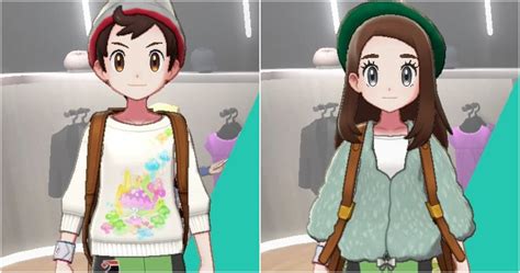 Pokémon Sword Shield The 15 Cutest Clothes Options Ranked