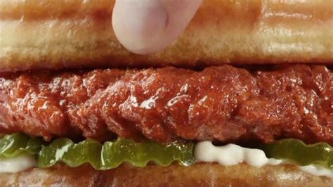 Hardees Hot Chicken Sandwich Tv Commercial Barrel Aged Hot Sauce Ispottv