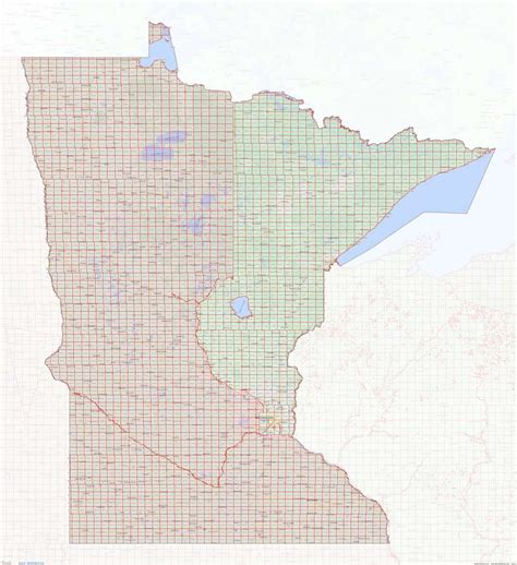 Section Township Range Maps By State Shown On Google Maps