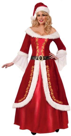 Premium Classic Mrs Claus Adult Costume Screamers Costumes