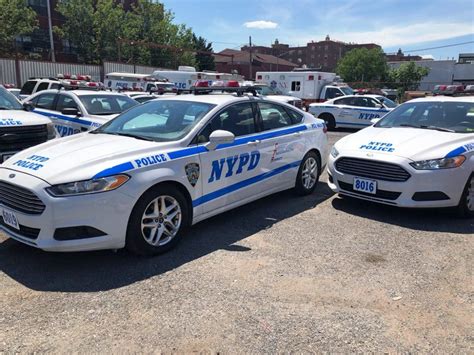 Picture Car Services Ltd Ford Fusion White Nypd Rmp Police