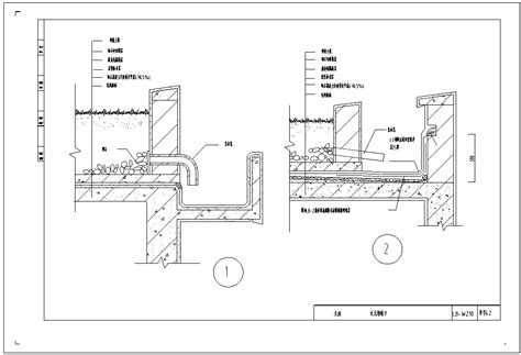 种植屋面防水做法cad大样图 建筑节点详图 筑龙建筑设计论坛