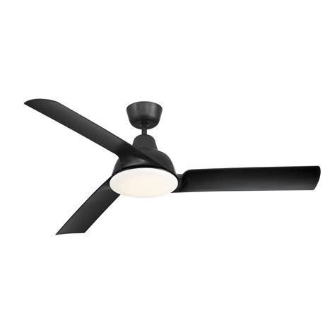 Mercator Airventure Ac Ceiling Fan With Light Black Universal