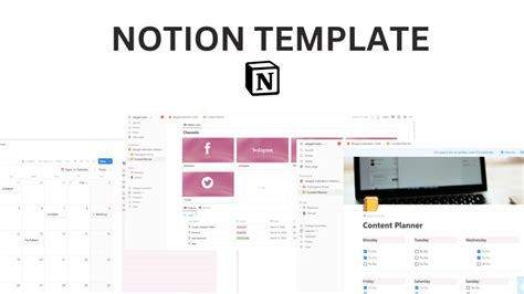 Content Creator Notion Template