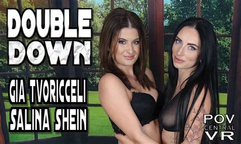 Gia Tvoricceli And Salina Shein Double Down POVcentralVR VR Porn