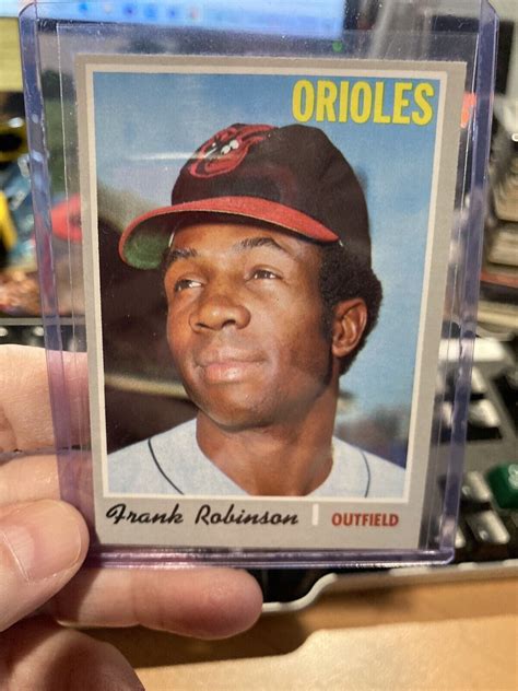 Topps High Frank Robinson Baltimore Orioles Ex Nm Hof Ebay