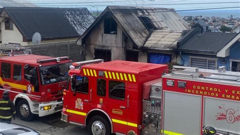 Tragedia en Punta Arenas Dos adultos y dos niños murieron en voraz