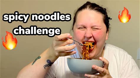 Spicy Noodles Challenge Youtube