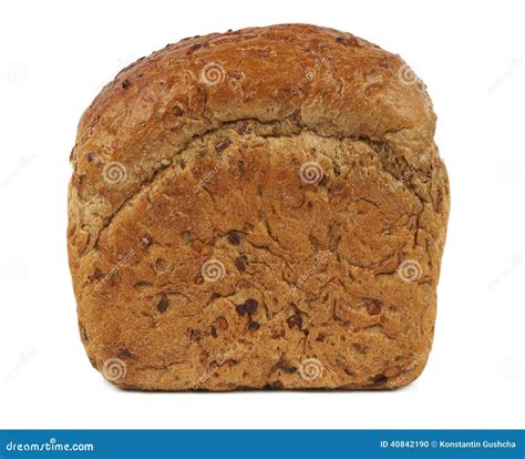 Loaf Of Rye Bread With Cereals Stock Photo Image Of Meal Baked 40842190