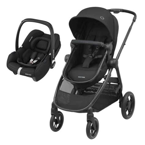 Trio Maxi Cosi Zelia Convert Vel Cabriofix I Size Essential Black