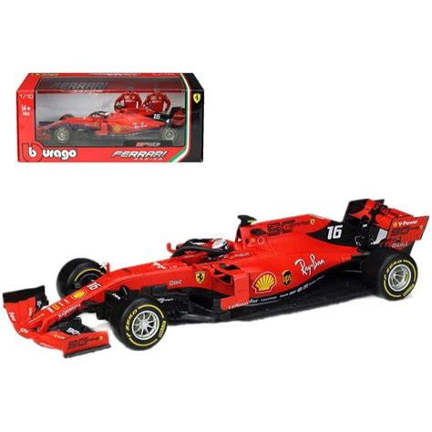 Burago Ferrari SF90 F1 Formula 1 1/18 Diecast Model - The Model Shop