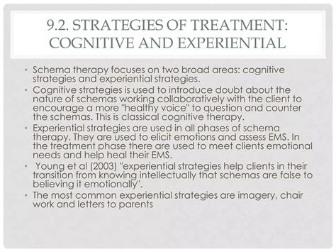 Lecture 2 Schema Therapy Overview And Early Maladaptive Schemas