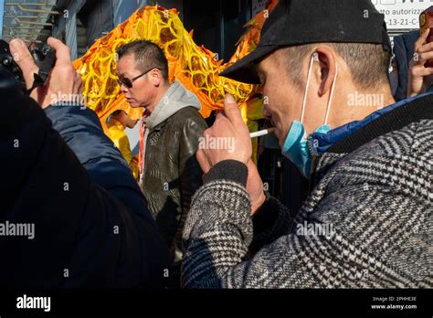 Celebraciones por el Año Nuevo Chino en Prato de una de las comunidades