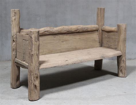 Bt Wooden Bench Houten Banken En Krukjes Voor Binnen En Buiten