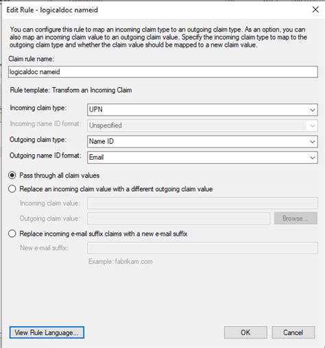 Configure Saml With Microsoft Adfs Logicaldoc Documentation