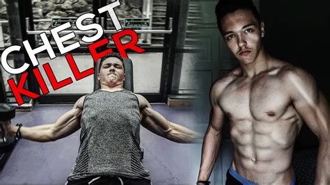 Killer Chest Workout With Years Old Teenbodybuilder Benji