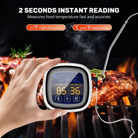 Review Vedozo Digital Meat Thermometer For Cooking Instant Read Lcd