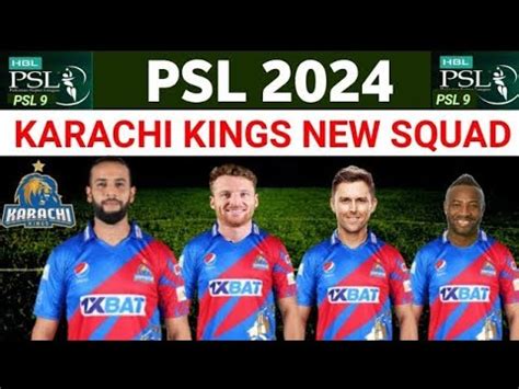 Kranchi King Full Squad Psl Psl Pakistan Supes League Karachi