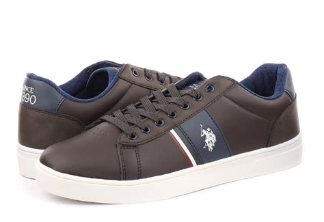 US Polo Assn Tornacipő Kris001 001MAYH1 BRN Office Shoes Magyarország