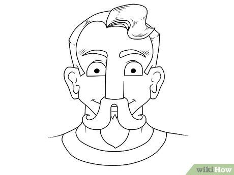 4 Formas De Dibujar Un Bigote WikiHow