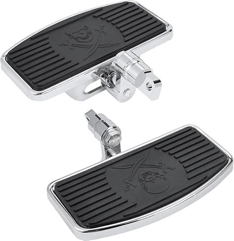 Amazon Bravema Motorcycle Adjustable Floorboards Pedals Front