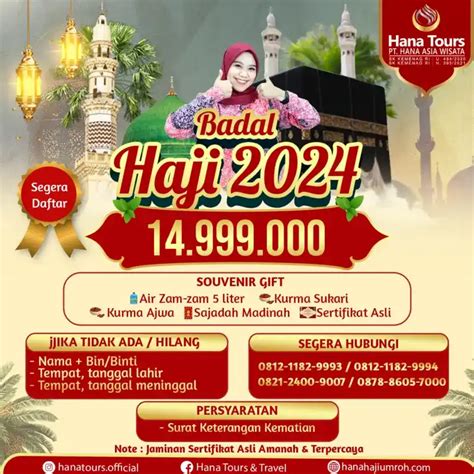 Biaya Umroh 2024 2025 Paket Terbaru 20 Jutaan Hana Tour