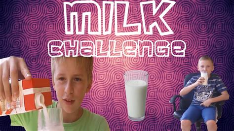 MILK CHALLENGE - YouTube