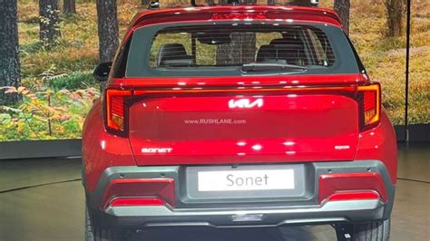 2024 Kia Sonet Facelift Debuts New Segment First Features