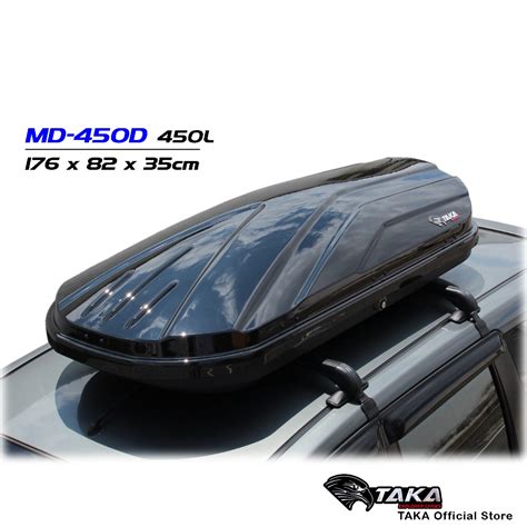 TAKA MD 450D XL Size 450L Car Roof Box Explorer Series Glossy