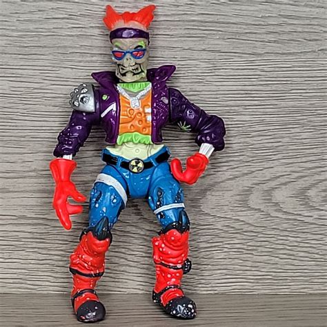 Vintage Toxic Crusaders Bonehead Action Figure Etsy