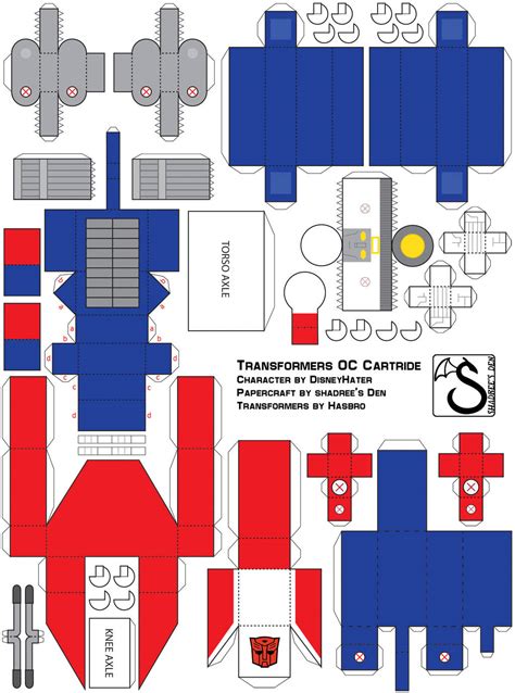 Templates on Paper-Transformers - DeviantArt