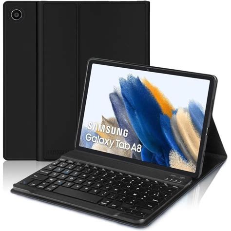 Coque Clavier Pour Samsung Galaxy Tab A8 Étui Clavier Tablette