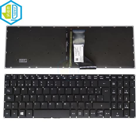 Laptop Backlit Spanish Keyboard For Acer Aspire A A A