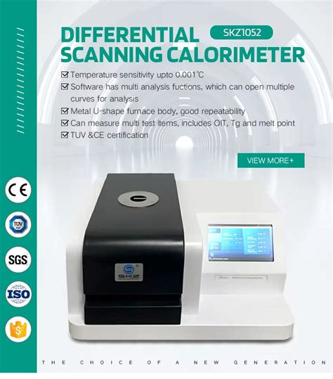 Differential Scanning Calorimetry Dsc Analysis Factory Manufacture