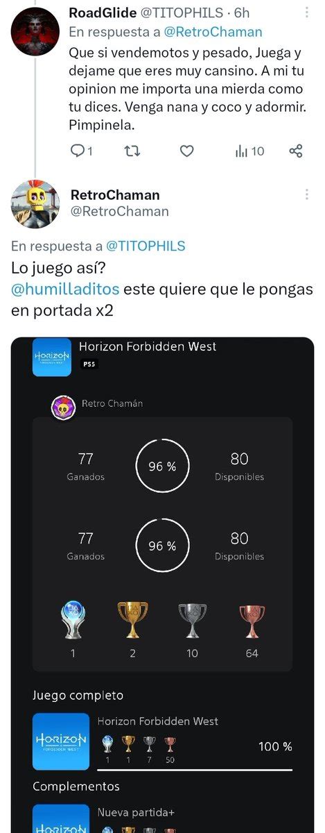 Gamers Autohumillandose On Twitter Ufff