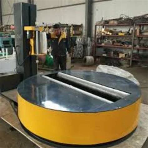 Mild Steel Stretch Wrapping Machine For Round Reel 270V Automation