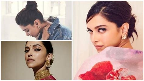 Flawless As Always! Effortless Bun Hairstyles To Wear Like Deepika ...