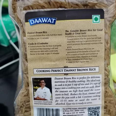 Jual Daawat Basmati Brown Rice Beras Beras Merah Kg Shopee Indonesia