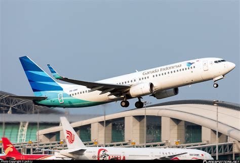 PK GNR Garuda Indonesia Boeing 737 8U3 WL Photo By Jack Li ID